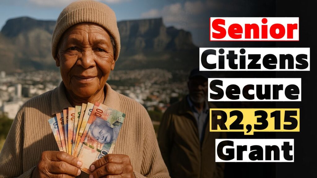 R2,315 SASSA Old Age Grant